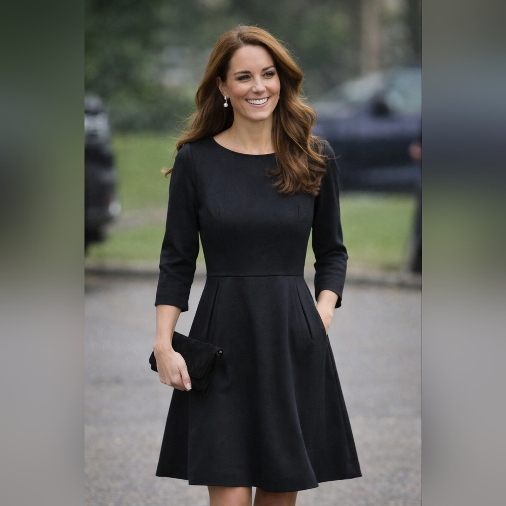Spanx Classic Black A-Line Women’s Dress
